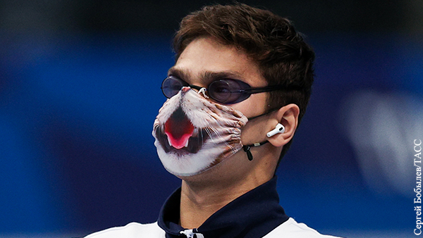 МОК объяснил запрет Рылову выходить на награждение в маске «с котиком»