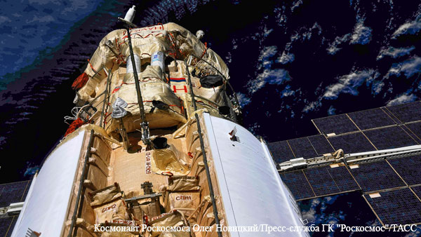 Космонавты Новицкий и Дубров прошли в модуль «Наука» на МКС