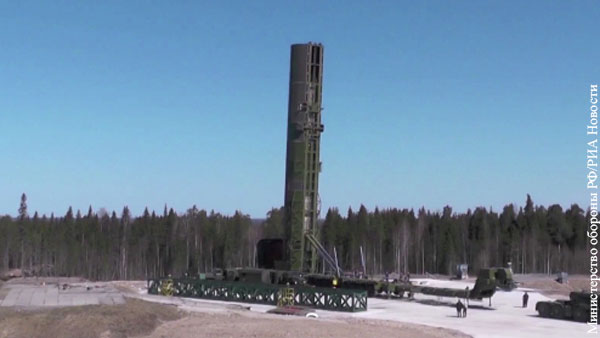 Рогозин назвал ракету «Сармат» главной гарантией мирной жизни 