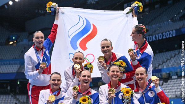 Российские синхронистки выиграли «золото» в командных соревнованиях на ОИ