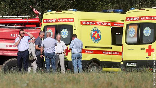 Найдены тела всех погибших членов экипажа на месте крушения Ил-112В в Подмосковье