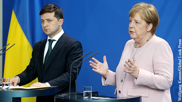 На Украине увидели опасность во встрече Меркель с Зеленским