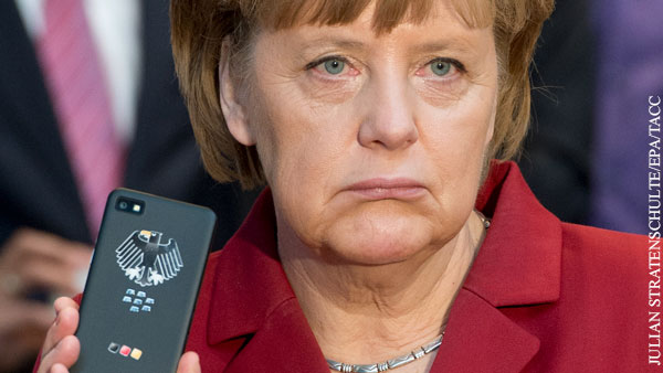 Телефон Меркель зазвонил во время переговоров с Путиным