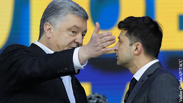 Зеленский проигнорировал «наставления» Порошенко перед встречей с Байденом