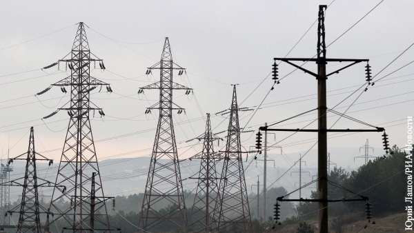 Украина попала в зависимость от российского электричества