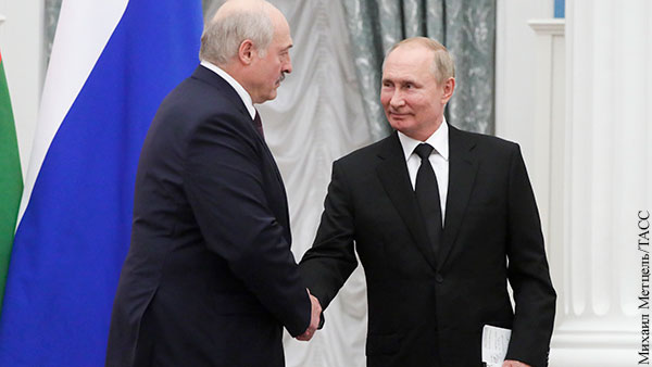 Путин и Лукашенко объявили о старте экономической интеграции двух стран