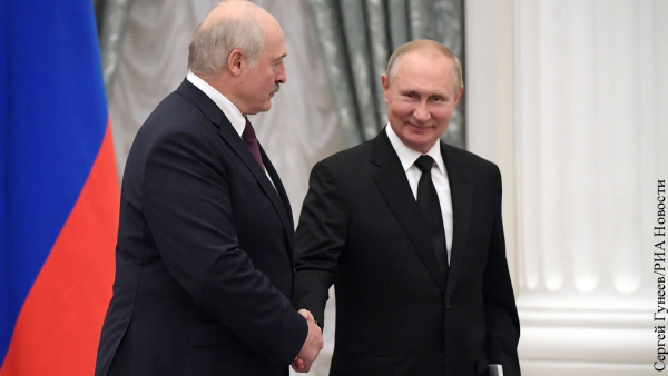 Эксперты рассказали о выгодах России по итогам встречи Путина и Лукашенко