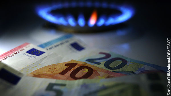 Цена газа в Европе превысила 720 долларов за 1 тыс. кубометров