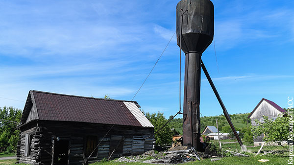 Водопроводная башня – одна из проблем, которые требуется решить в селе Большая Елань