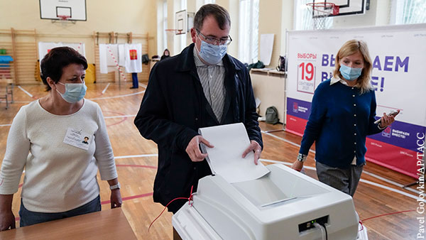 Явка на выборах в Госдуму в первый день составила 16,85%
