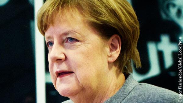 Меркель простилась с избирателями под крики «Нет диктатуре!»