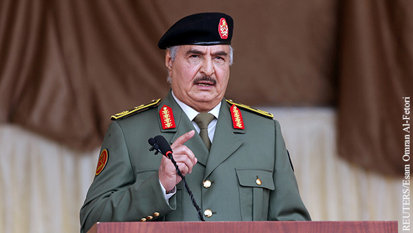Хафтар покинул пост командующего Ливийской национальной армией