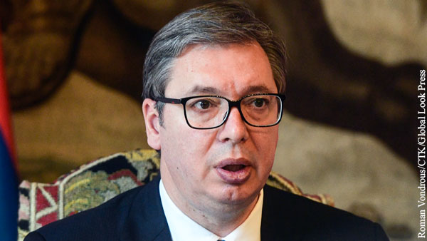 Президент Сербии призвал к ответу НАТО и ЕС в связи с инцидентом с сербами в Косово