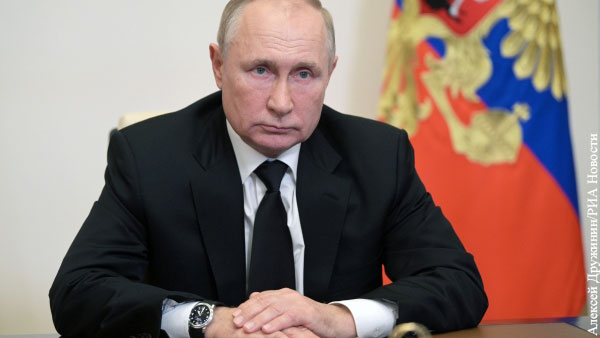 Путин: Кричать ура рано, пока главный враг не побежден