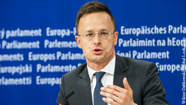 В Венгрии назвали «вмешательством» реакцию Украины на газовый контракт с Россией