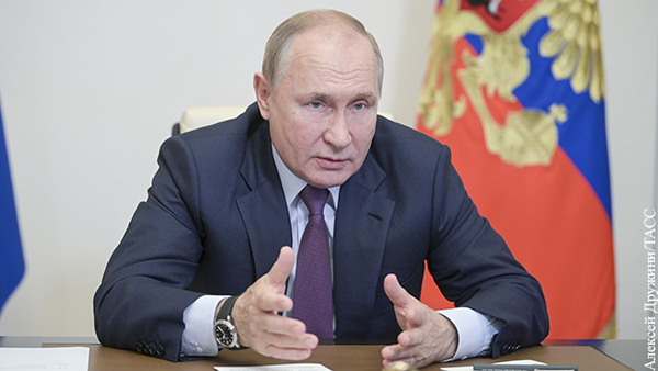 Путин заявил о невыгодности увеличения транзита газа через Украину