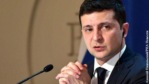 Зеленский заявил о требованиях Украины в связи с запуском «Северного потока - 2»