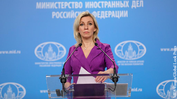 Захарова резко ответила Украине на критику контракта России и Венгрии по газу