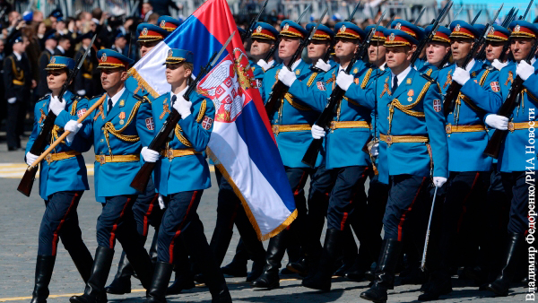 Армия и полиция Сербии получат новейшее российское вооружение