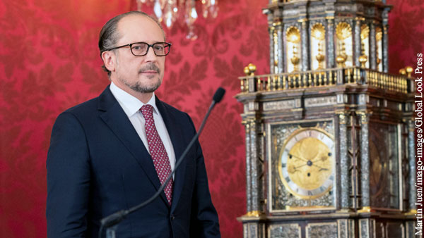 Путин поздравил Шалленберга с назначением на пост канцлера Австрии