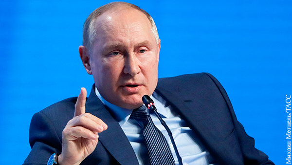 Путин допустил цену 100 долларов за баррель нефти