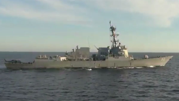 Эсминец ВМС США попытался нарушить российскую границу в Японском море