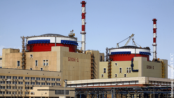 На Ростовской АЭС назвали причину отключения второго энергоблока