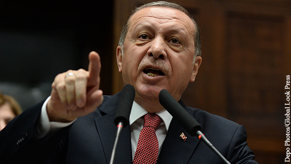 Эрдоган пригрозил выслать из Турции послов стран ЕС, США и Канады