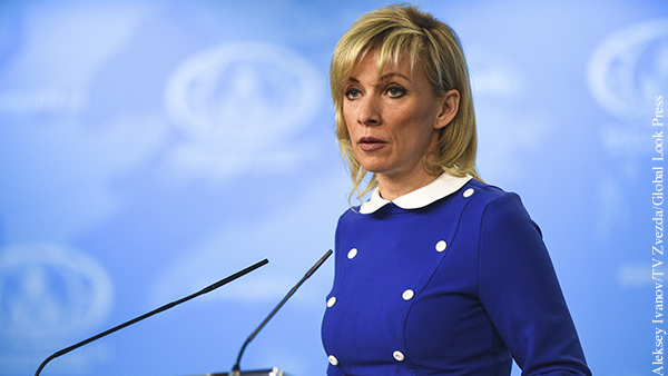 Захарова назвала провокацией идею Киева открыть «пункты связи» для крымчан
