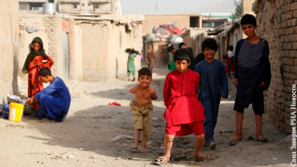 В Афганистане заявили об умерших от голода детях