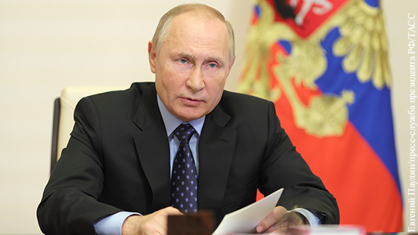 Путин поручил повысить объём закачки газа в Европу после заполнения хранилищ в РФ