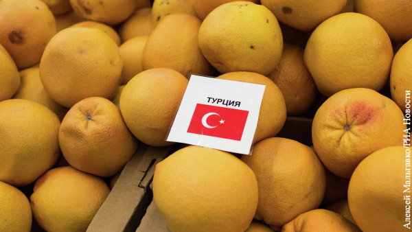 Россия приостановила ввоз мандаринов из Турции