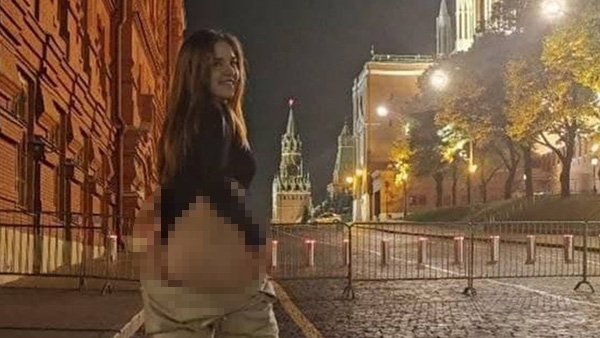 Девушку-блогера арестовали на 14 суток за откровенное фото на фоне Кремля