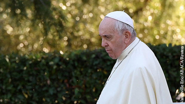 Папа Римский назвал причину боли и стыда 