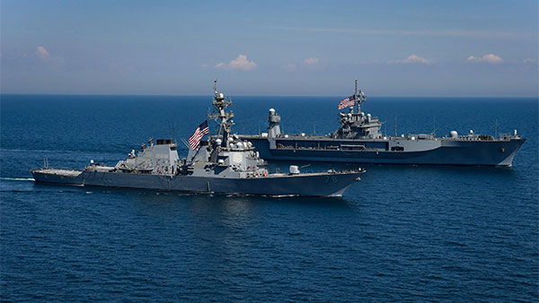 Минобороны назвало цель активности США в Черном море