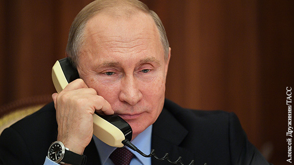 Путин провел второй за два дня телефонный разговор с Меркель