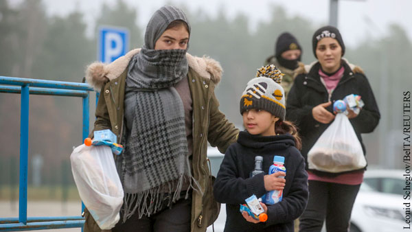Пограничники Украины заявили о попытке мигрантов попасть в страну из Белоруссии 
