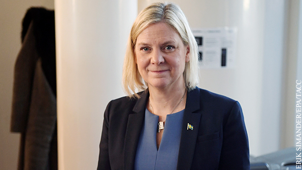 Первая женщина-премьер Швеции ушла в отставку через несколько часов после назначения