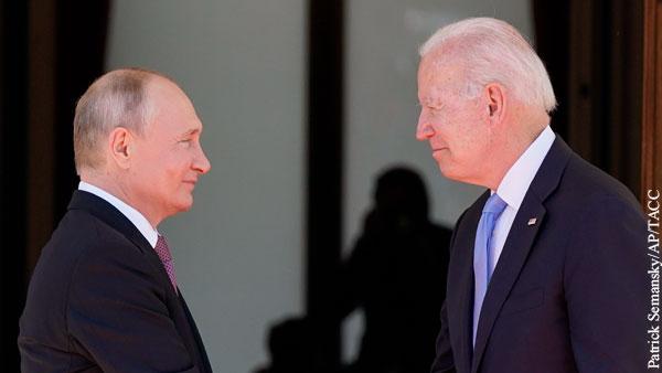 Рябков назвал формат предстоящих переговоров Путина и Байдена