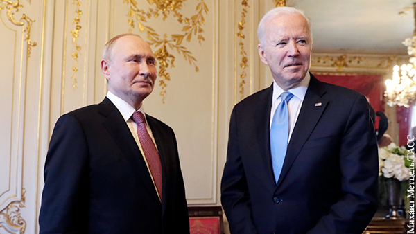 Путин и Байден начали переговоры по видеосвязи