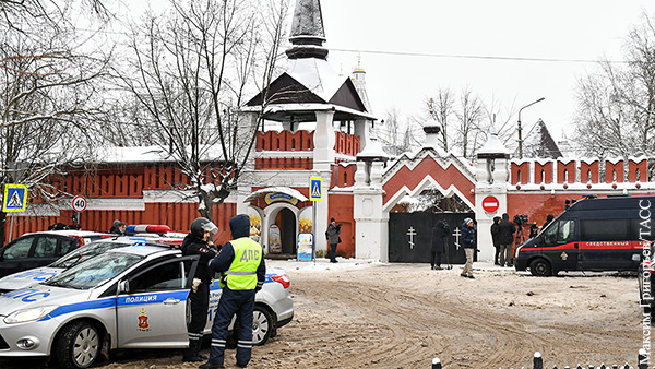 18-летний подросток осуществил самоподрыв на территории Серпуховского монастыря