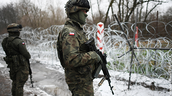 Белорусские пограничники сообщили о просьбе польским военным политического убежища