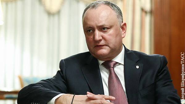 Экс-президента Молдавии Додона заподозрили в причастности к хищению 12 млн долларов