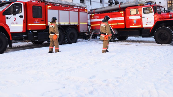 Пожар на ТЭЦ произошел в Улан-Удэ в 30-градусный мороз