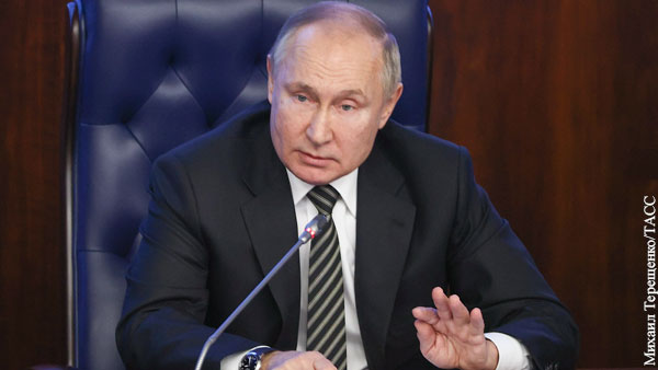 Путин: Кто не дает работать проекту «Северный поток – 2», поступает глупо 
