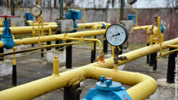 Транзит российского газа через Украину сократился на 20%