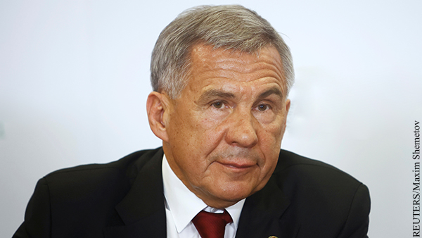 Глава Татарстана пожаловался на запрет называться президентом