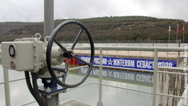 Глава Севастополя: Запасов воды городу теперь хватит на два года