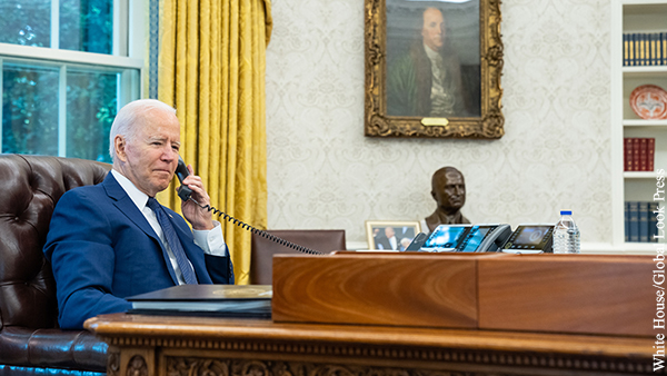 Белый дом назвал время телефонного разговора Байдена и Путина 