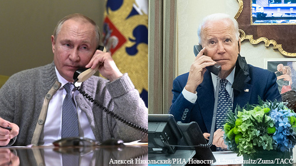 На Западе оценили телефонный разговор Путина с Байденом
